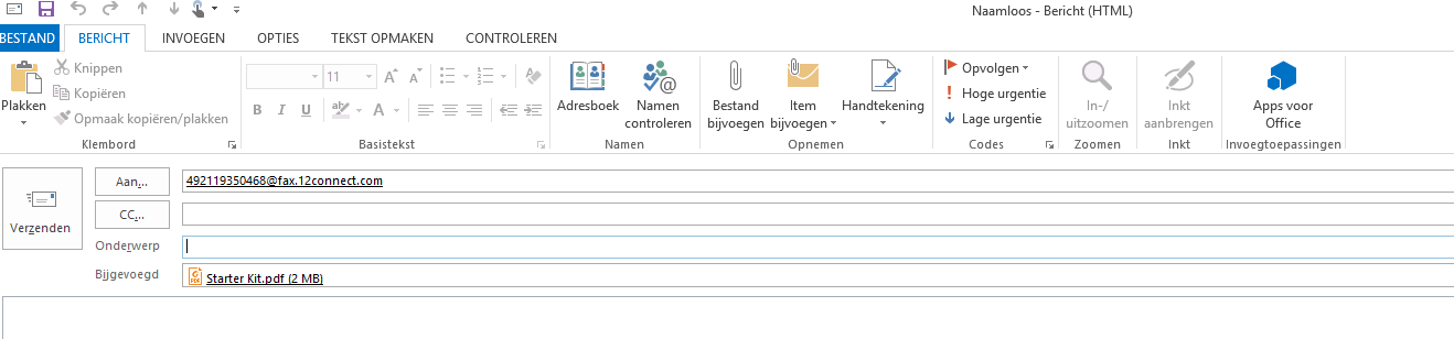 Mail2Fax Anleting Teleforwarding