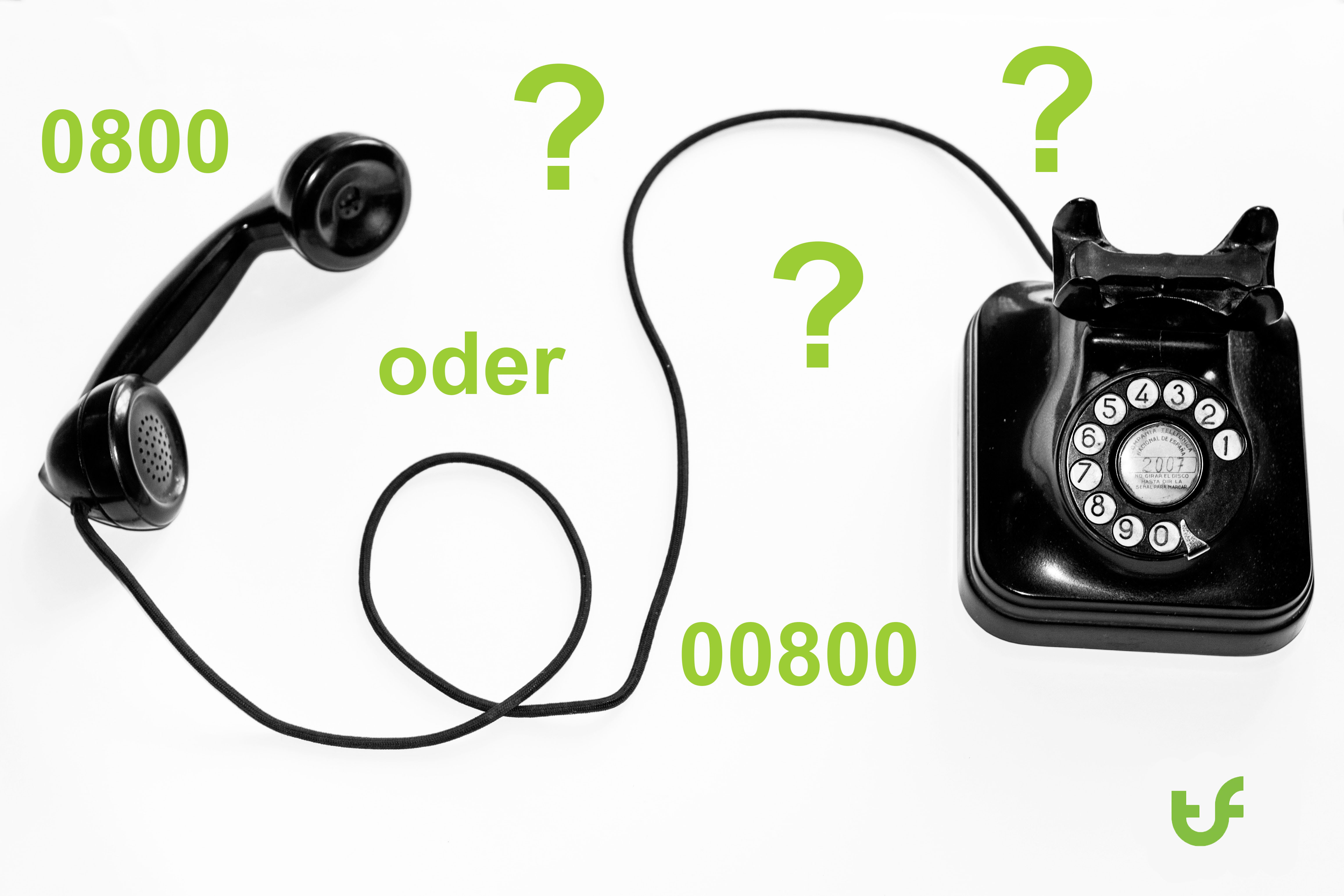 Die Vorwahl 0800, 00800 Kostenlos Telefonieren im Ausland